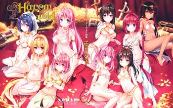 yabuki kentaro to love ru trouble darkness artbook harem gold cover