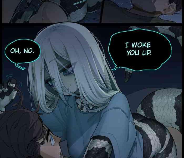wholesome diligent husband x lewd sleepy snake wife cover